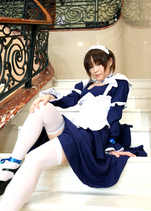 Japanese Cosplay Maid Wicked Brazers Handjob jpg 7