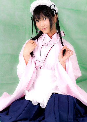 Japanese Cosplay Maid Mink Pron Actress jpg 1