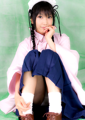 Japanese Cosplay Maid Mink Pron Actress jpg 4