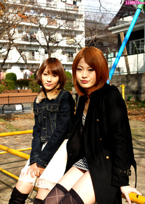 Japanese Double Girls Vegas Cosplay Hottness jpg 3