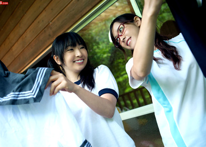 Japanese Double Girls Grassypark Babes Shool jpg 5