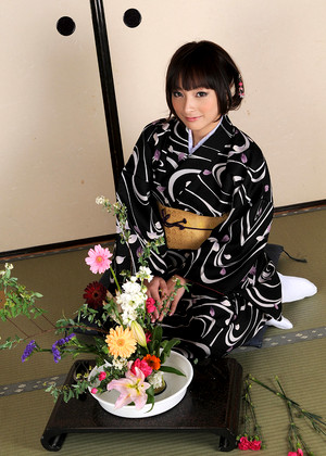 Japanese Kotono Wearing Indiyan Job
