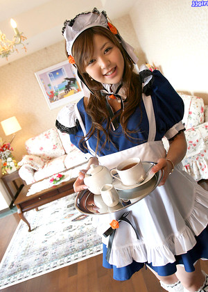 Japanese Maid Kaho Cumloudermobi Throats Teens jpg 1