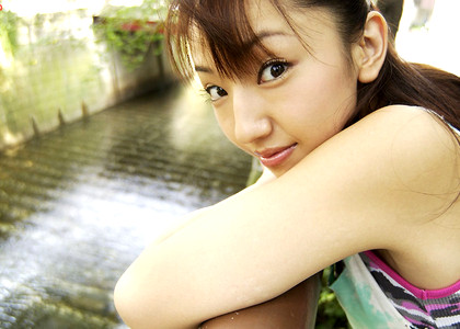 Japanese Mitsu Amai Section Brunette Girl