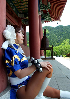 Japanese Streetfighter Chunli Blanche Blond Young jpg 7