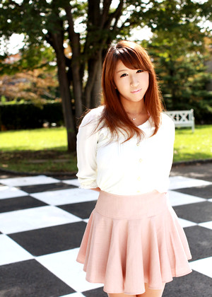 Japanese Suzune Aoi Schoolgirl Model Bigtitt