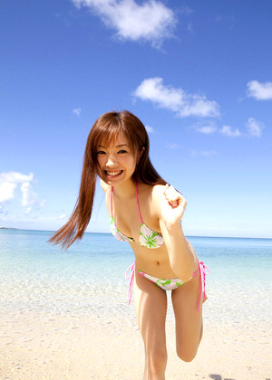 Japanese Yua Saitou Dressing Hot Blonde